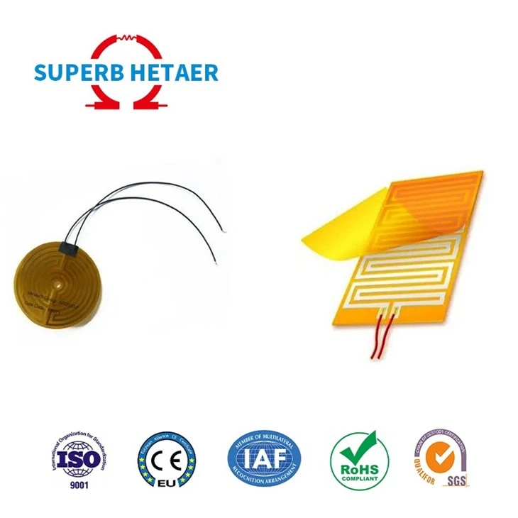 12v Flexible Polyimide Film Kapton Heater 300*300mm